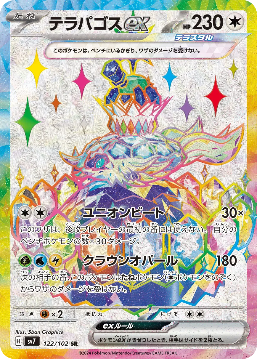 テラパゴスex ステラミラクル｜PSA10・美品の相場・価格推移 - SlabView